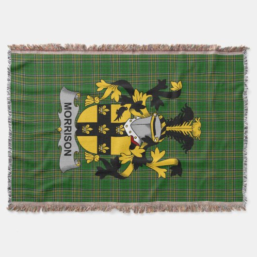 Couverture Armoiries irlandaises de Morrison Family Crest Irl (Devant)