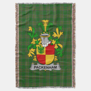 Couverture Armoiries irlandaises de Packenham Family Crest Ir