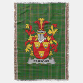 Couverture Armoiries irlandaises de Parsons Famille Crest Irl (devant Vertical)
