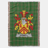 Couverture Armoiries irlandaises de Powell Family Crest Irlan (devant Vertical)