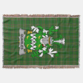 Couverture Armoiries irlandaises de Quarles Family Crest Irla (Devant)