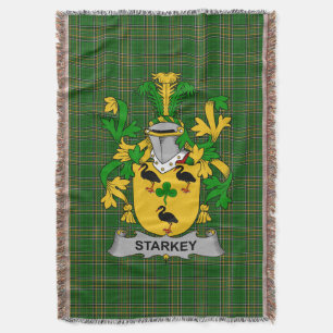 Couverture Armoiries irlandaises de Starkey Family Crest Irla