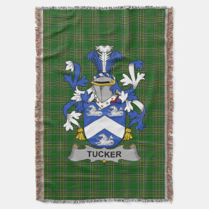 Couverture Armoiries irlandaises de Tucker Family Crest Irlan