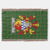 Couverture Armoiries irlandaises de Vizer Family Crest Irland (Devant)