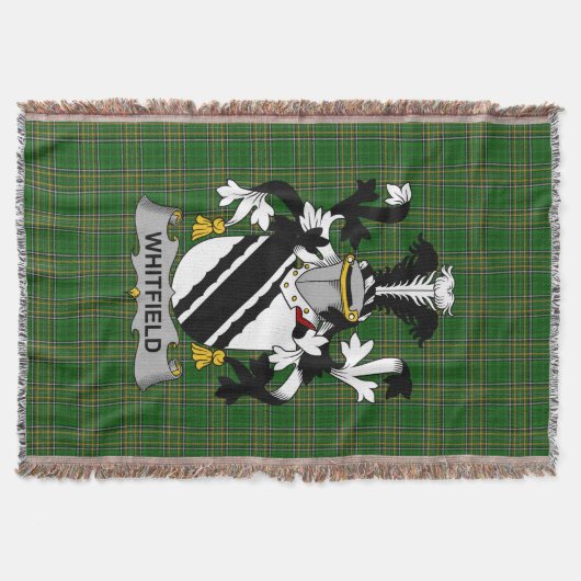 Couverture Armoiries irlandaises de Whitfield Family Crest Ir (Devant)