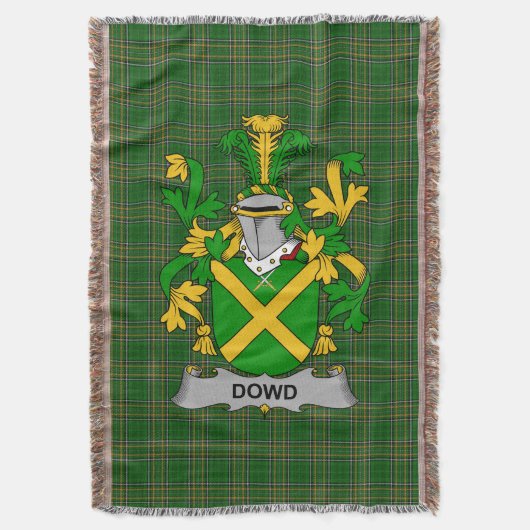 Couverture Armoiries irlandaises Dowd ou O_Dowd Casquette de  (devant Vertical)