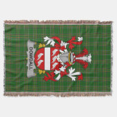 Couverture Armoiries irlandaises Dowdall Family Crest Irlande (Devant)