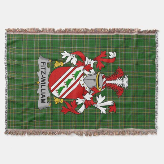 Couverture Armoiries irlandaises Fitz-William Irel de la crêt (Devant)