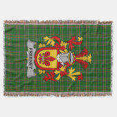 Couverture Armoiries irlandaises Freeney Family Crest Irlande (Devant)