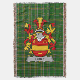Couverture Armoiries irlandaises Gore Family Crest Irlande