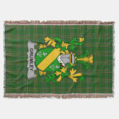 Couverture Armoiries irlandaises Grumley Family Crest Irlande (Devant)