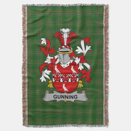 Couverture Armoiries irlandaises Gunning ou O_Gunning Coat d' (devant Vertical)