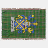 Couverture Armoiries irlandaises Jameson Family Crest Irlande (Devant)