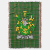 Couverture Armoiries irlandaises Keefe ou O_Keefe Coat of Arm (devant Vertical)