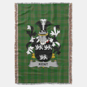 Couverture Armoiries irlandaises Kent Family Crest Irlande