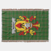 Couverture Armoiries irlandaises Logan Family Crest Irlande (Devant)