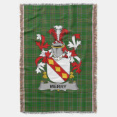 Couverture Armoiries irlandaises Merry ou O_Merry Coat d'armo (devant Vertical)