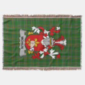 Couverture Armoiries irlandaises Mohun ou Mohan Family Crest  (Devant)