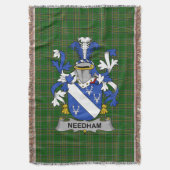 Couverture Armoiries irlandaises Needham ou O_Nee Manteau de (devant Vertical)