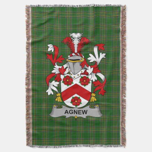 Couverture Armoiries irlandaises neuves Famille Crest Irlande (devant Vertical)