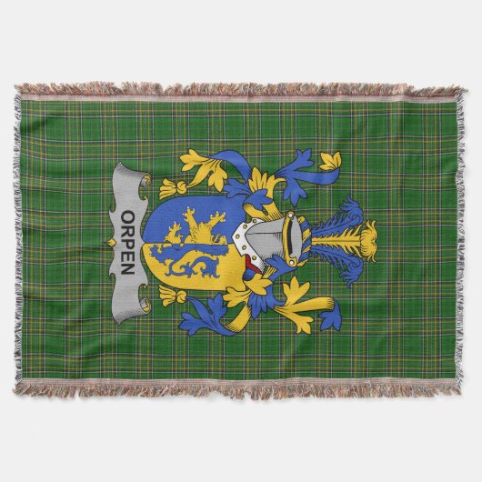 Couverture Armoiries irlandaises orpen Family Crest Irlande (Devant)