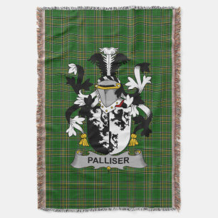 Couverture Armoiries irlandaises Palliser Family Crest Irland