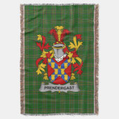 Couverture Armoiries irlandaises Prendergast Family Crest Ire (devant Vertical)