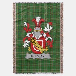 Couverture Armoiries irlandaises Quigley ou O_Quigley Family 