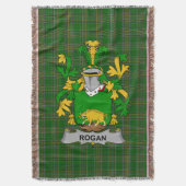 Couverture Armoiries irlandaises Rogan ou O_Rogan Coat of Arm (devant Vertical)