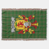 Couverture Armoiries irlandaises Sutton Family Crest Irlande (Devant)