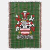 Couverture Armoiries irlandaises Thornhill Family Crest Irlan (devant Vertical)