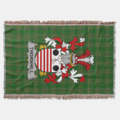 Couverture Armoiries irlandaises Thornhill Family Crest Irlan (Devant)