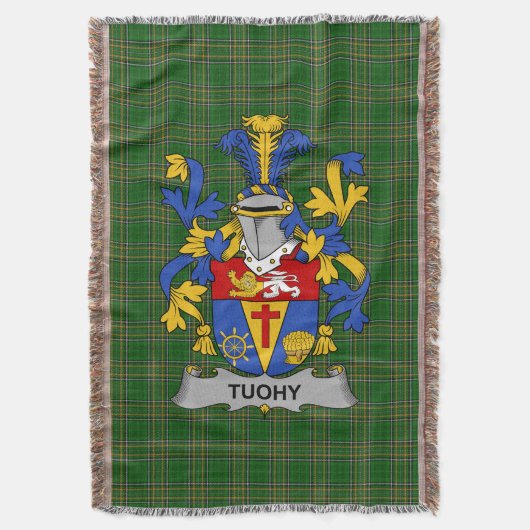 Couverture Armoiries irlandaises Tuohy ou O_Toohey Armoiries (devant Vertical)