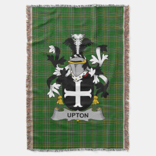 Couverture Armoiries irlandaises Upton Family Crest Irlande