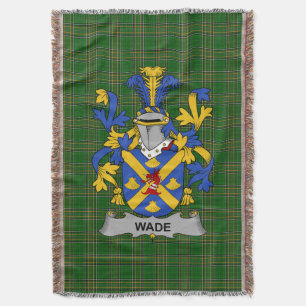 Couverture Armoiries irlandaises Wade Family Crest Irlande