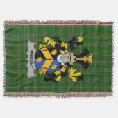 Couverture Armoiries irlandaises Wright Family Crest Irlande (Devant)