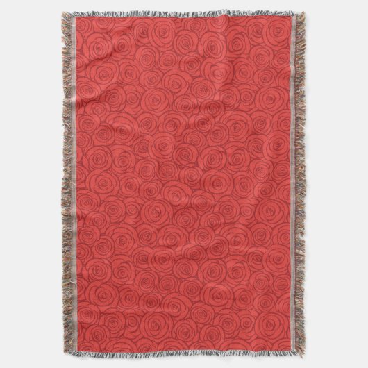 Couverture Arrière - plan abstrait de roses rouges (devant Vertical)