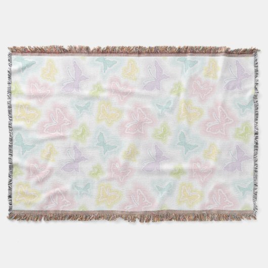 Couverture Arrière - plan avec des papillons dans l'aquarelle (Devant)