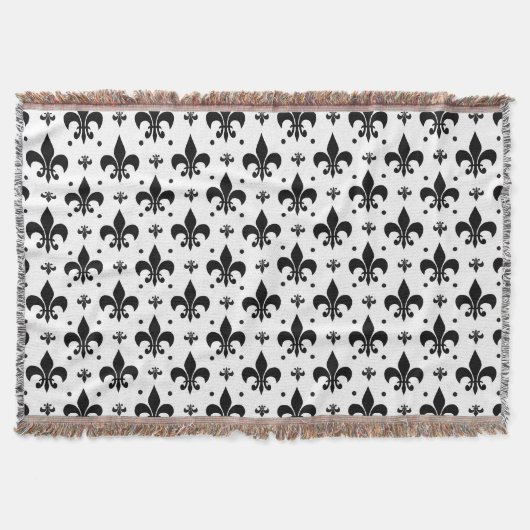 Couverture Arrière - plan blanc Fleur-de-lis Motif design (Devant)