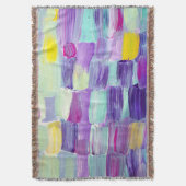 Couverture Arrière - plan d'art Abstrait peint à la main (devant Vertical)