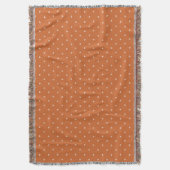 Couverture Arrière - plan des mini-coeurs orange brûlés (devant Vertical)