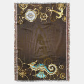 Couverture Arrière - plan en bois avec cheval de mer mécaniqu (devant Vertical)