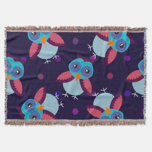 Couverture arrière - plan motif owl (Devant)