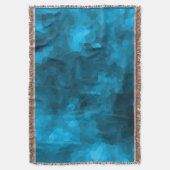 Couverture Arrière - plan polygonal abstrait bleu (devant Vertical)