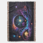 Couverture Arrière - plan psychédélique de l'espace (devant Vertical)