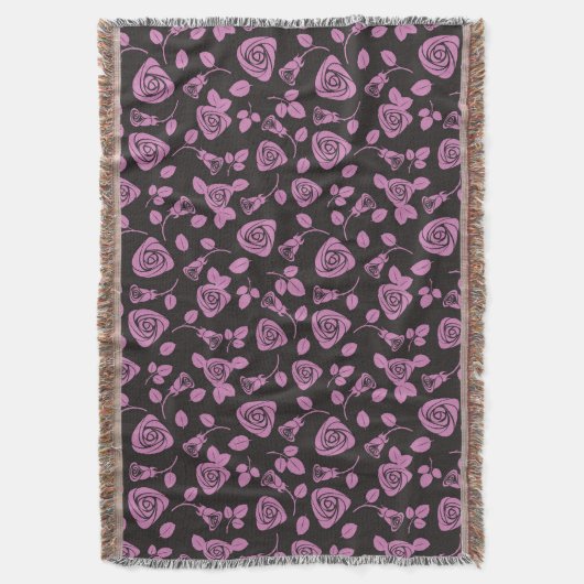 Couverture Arrière - plan rose floral (devant Vertical)