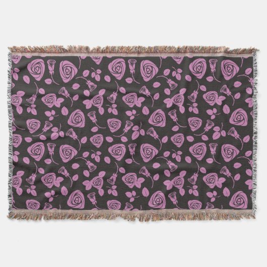 Couverture Arrière - plan rose floral (Devant)