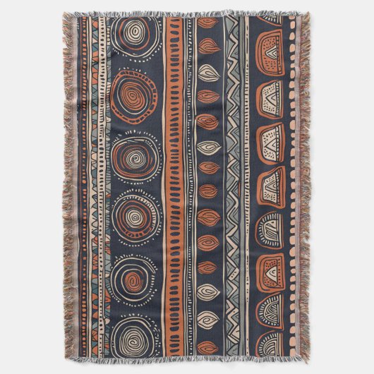 Couverture arrière - plan simple ethnique (devant Vertical)