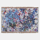 Couverture Art Abstrait original 2 couleurs débordant (Devant)