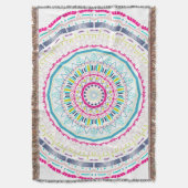 Couverture Art de mandala coloré vibrant (devant Vertical)